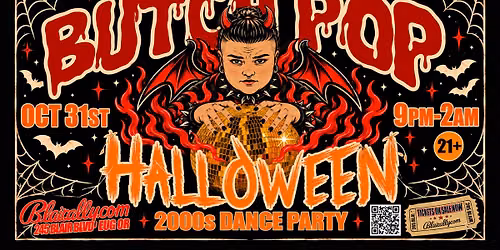 BUTCH POP 2000's HALLOWEEN DANCE PARTY
