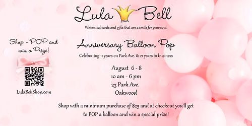 \ud83c\udf88\ud83c\udf89 Anniversary Balloon POP Event \ud83c\udf89\ud83c\udf88