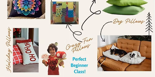 Learn to Sew a Pillow!