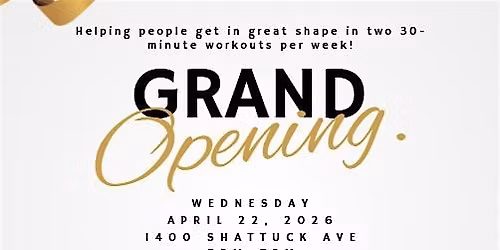 TNT Strength Berkeley Grand Opening Party!