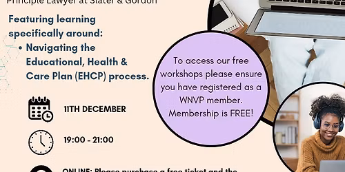Navigating the EHCP Process with Confidence Workshop