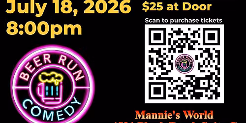 Stand Up Comedy Night at Mannie's World