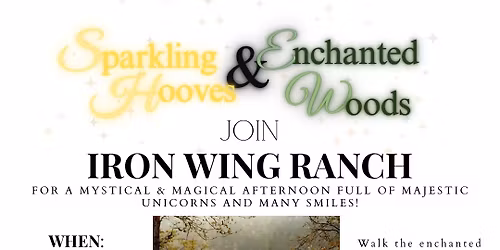 Unicorn Sparkling Hooves & Enchanted Forest
