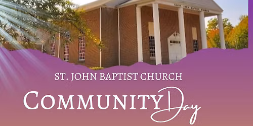 Saint John Baptist Church Community Day