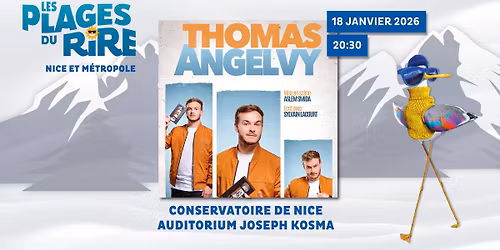 THOMAS ANGELVY - LES PLAGES DU RIRE