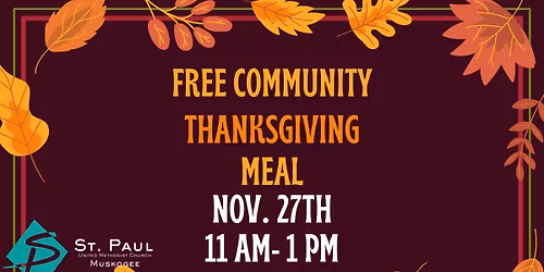 Community Thanksgiving Meal