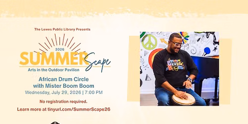SummerScape 2026 | African Drum Circle with Mister Boom Boom