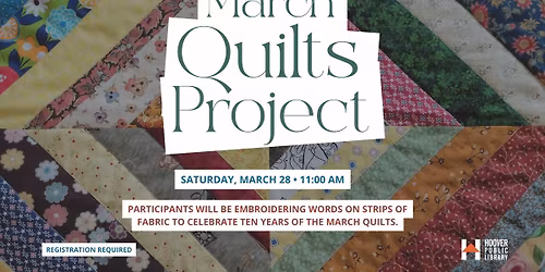 March Quilts Project