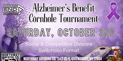 Alzheimer's Benefit Cornhole Tournament