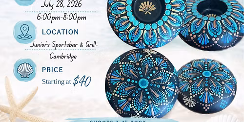 Cambridge-Ocean Breeze Dot-Painting Workshop