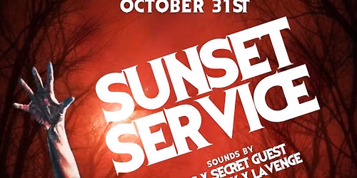 SUNSET SERVICE HALLOWEEN ROOFTOP PARTY