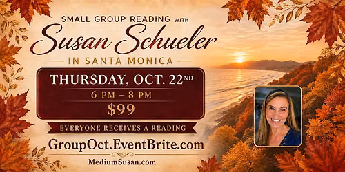 Small Group Reading with Susan Schueler in Santa Monica (October 2026)