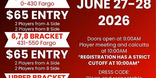 Tillage Automotive 9 Ball Tournament