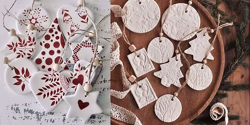 Workshop "Fall in Love with Air Dry Clay: Christmas. Special Edition" \ud83c\udf84\u2744\ufe0f