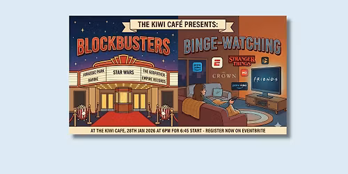 The Kiwi Cafe Blockbusters & Binge-Watching Quiz!