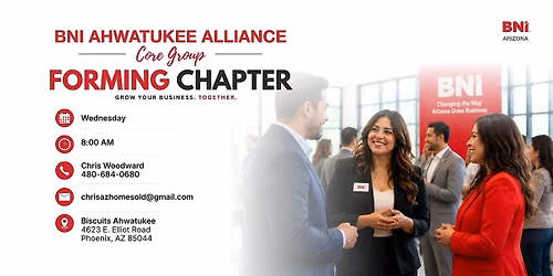 BNI Ahwatukee Alliance CG Weekly Event