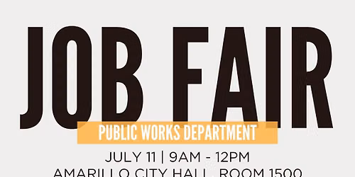 Public Works Job Fair