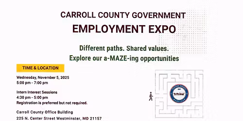 Carroll County Government Employment Expo