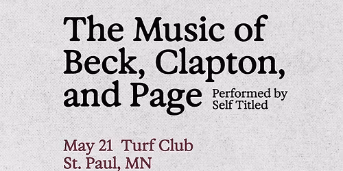 The Music of Beck, Clapton, and Page