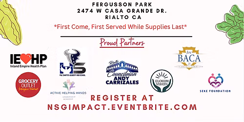 NSG Impact Community Food Distribution (June)