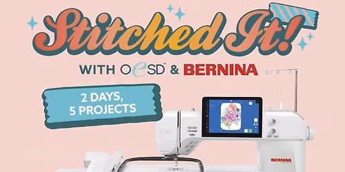 Hands On Machine Embroidery Event at Artistic Artifacts