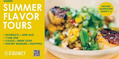 Quincy Summer Flavor Tours - July 18