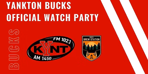 Yankton Bucks Home Against Douglas. Watch Party.