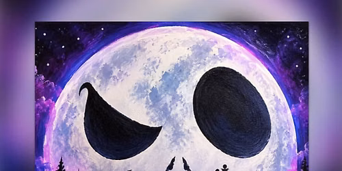 Jack & Sally Black Light Paint Night!