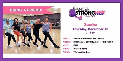 Cancer StrongHER Zumba \u2014 December 18, 2025