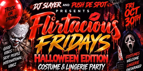 Flirtatious Fridays Halloween Party At MAKUMBAZ