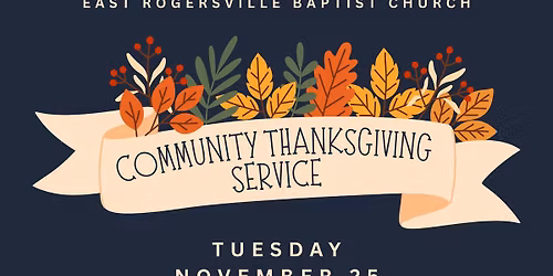 Community Thanksgiving Service
