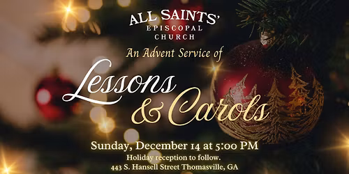 Lessons & Carols an Advent Service