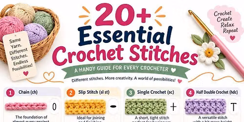 Beginners crochet class