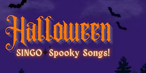 Halloween Singo Music Bingo: Haunted Hits \u2620\ufe0f