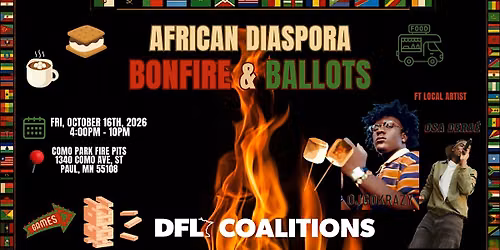 African Diaspora Bonfire and Ballots