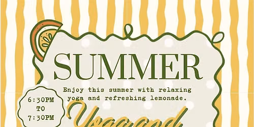 Yoga and Lemonade