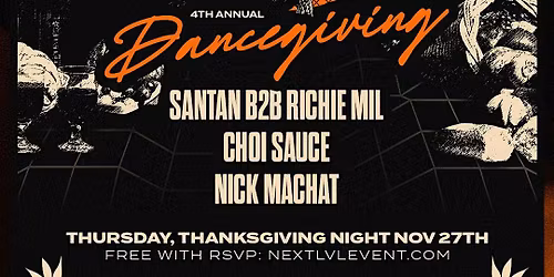 DanceGiving a FREE Thanksgiving Night Party