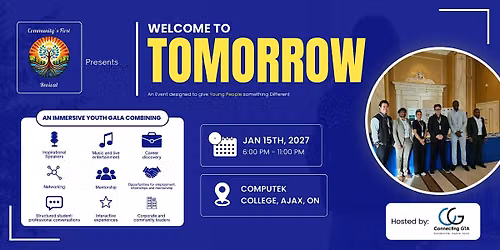 Welcome to Tomorrow