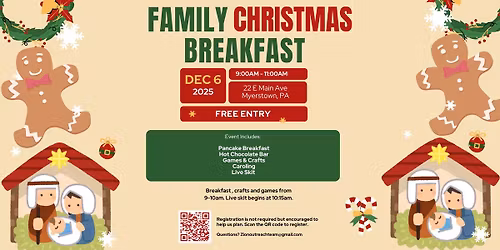 Family Christmas Breakfast