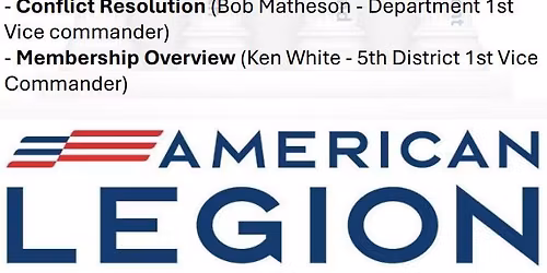 District 5 Florida Fall Training | Post 54 | Fernandina Beach, Florida