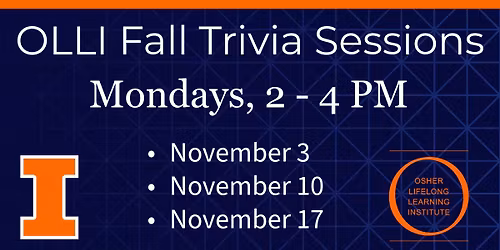 Fall 2025 Trivia at OLLI