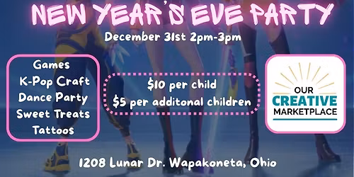 New Year's Party at Our Creative Marketplace WAPAKONETA