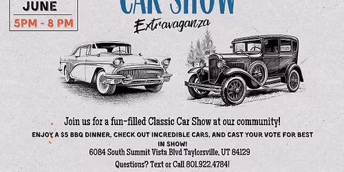Meadow Peak\u2019s Annual Car Show!
