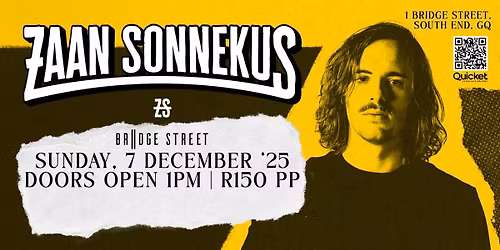 Zaan Sonnekus Live at Bridge Street 