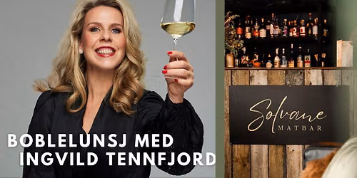 Boblelunsj med Ingvild Tennfjord p\u00e5 S\u00f8lvane Matbar