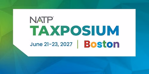 NATP Taxposium 2027 | Boston