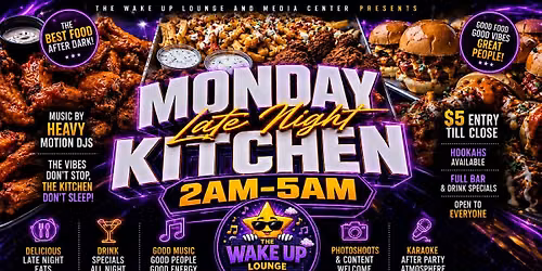 Monday Late Night Kitchen