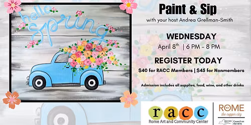 Hello Spring Paint & Sip