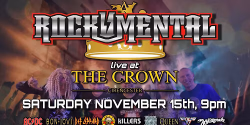 ROCKUMENTAL live at THE CROWN, CIRENCESTER