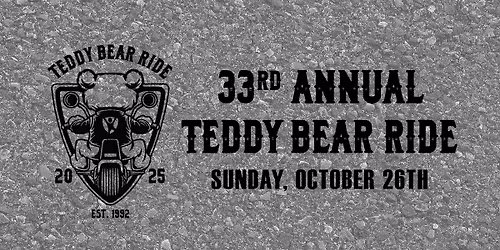 33rd Annual Teddy Bear Ride